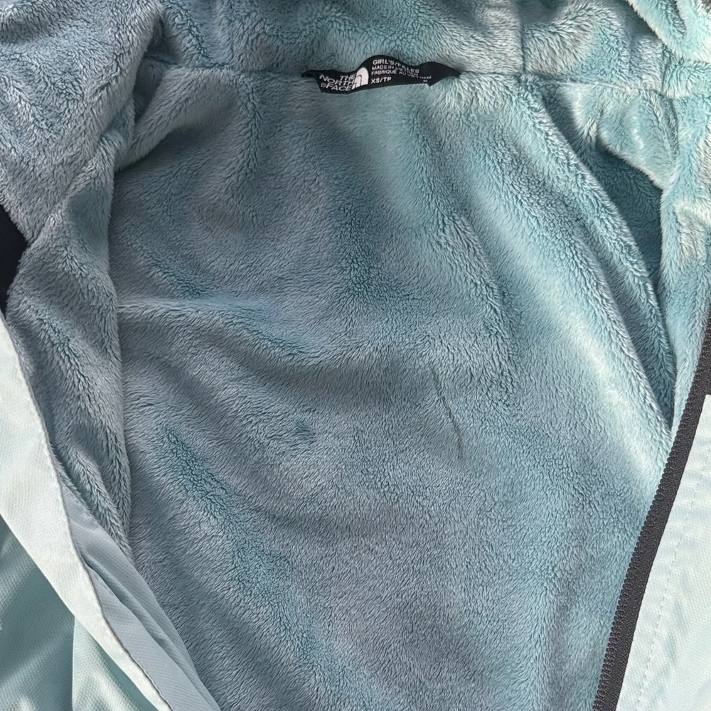 The North Face Kids' Black and Light Blue Dryvent Jacket - Picture 3 of 7